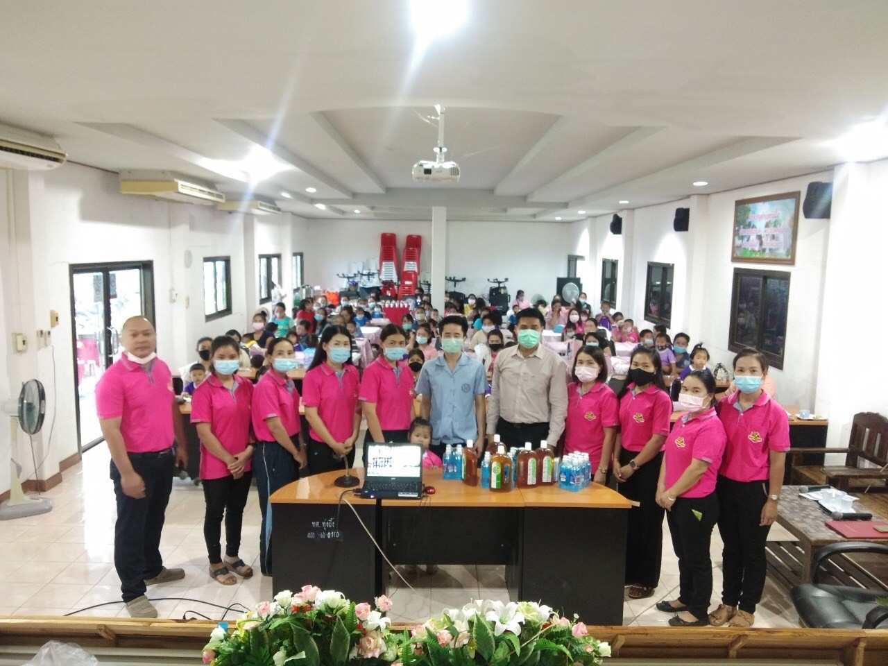 โครงการเฝ้าระวังป้องกันโรคติดต่อตามฤดูกาลในเด็กปฐมวัยฯ ประจำปี 63