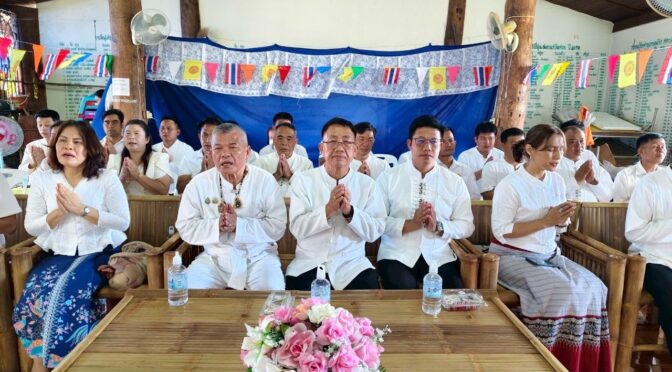 พิธีหล่อเทียนพรรษาและถวายเทียนพรรษา ประจำ ปีงบประมาณ 2568